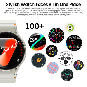 Montre connectée avec écran IPS HD de 1,5 pouce, gestion de la santé multidimensionnelle, mode multi-mouvements, communication intelligente, étanche IP67, métal - Product Image 4