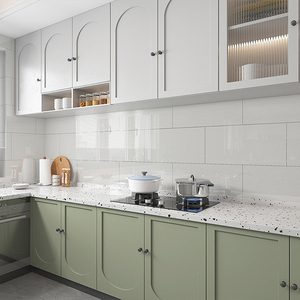 Stiker dekorasi dinding 3D, cabut dan tempel tahan air untuk dinding dapur dan kamar mandi - Product Image 3