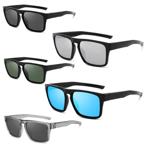 Erkekler için 2023 güneş gözlüğü shades güneş vintage uv400 polarize lens koruma güneş gözlüğü