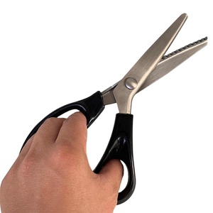 Ciseaux à dentelle, ciseaux de tailleur, ciseaux à dents de chien à motif ondulé large, ciseaux triangulaires dentelés pour <span class=keywords><strong>tissu</strong></span> - Product Image 5