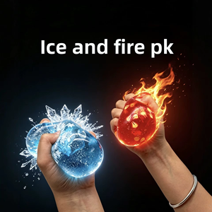 Cubo Sensorial de Doble Compresión, Juguete Antiestrés, Regalo para Aliviar la Presión con Sensación de Hielo y Fuego - Product Image 3