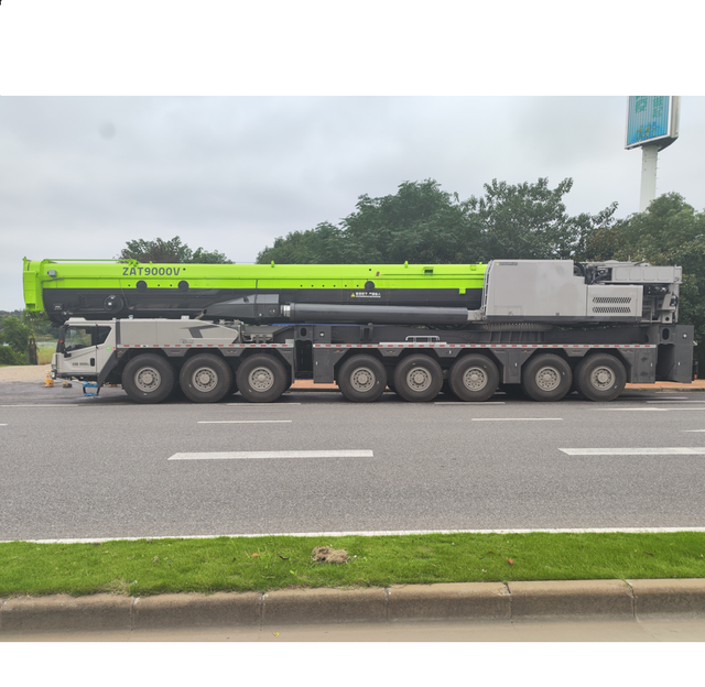 Top Brand New All Terrain Crane China 900t Truck Crane ZAT9000V Lifting Machinery Mobile Crane
