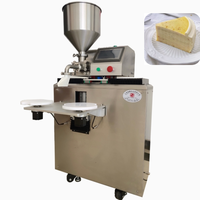 Machine à badigeonner et décorer les gâteaux pour gâteaux de mariage et crêpes, entièrement automatique, 220V, nouvelle, en acier inoxydable 304, avec support réglable