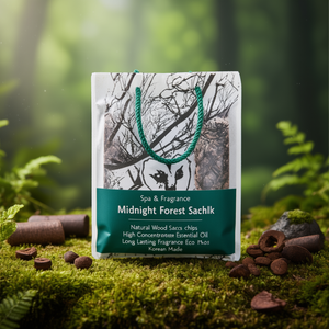 Sachet Aromatizante Bosque de Medianoche, Virutas de Madera Naturales, Aceite Esencial de Alta Concentración, Fragancia Duradera, Ecológico, Hecho en Corea - Product Image 3