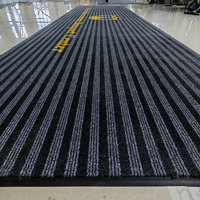 Tapis d'entrée tapis commercial Olijie confortable lavable résistant à l'usure pour la maison hôtel bureau bâtiment tapis à rayures