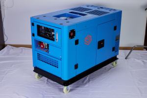 고품질 10kw 10KVA 소형/미니 초저소음 공랭식 디젤 발전기 세트 휴대용 타입 50Hz/60Hz 디젤 발전기 - Product Image 3