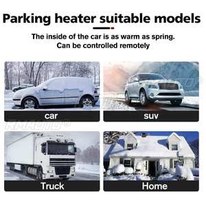 Diesels Heater 5KW <b>12V</b> Car Heater Air Parking Heater Autonomous Heater LCD Large Screen Knob <b>Switch</b> for SUV, RV, Warehouse - Product Image 6