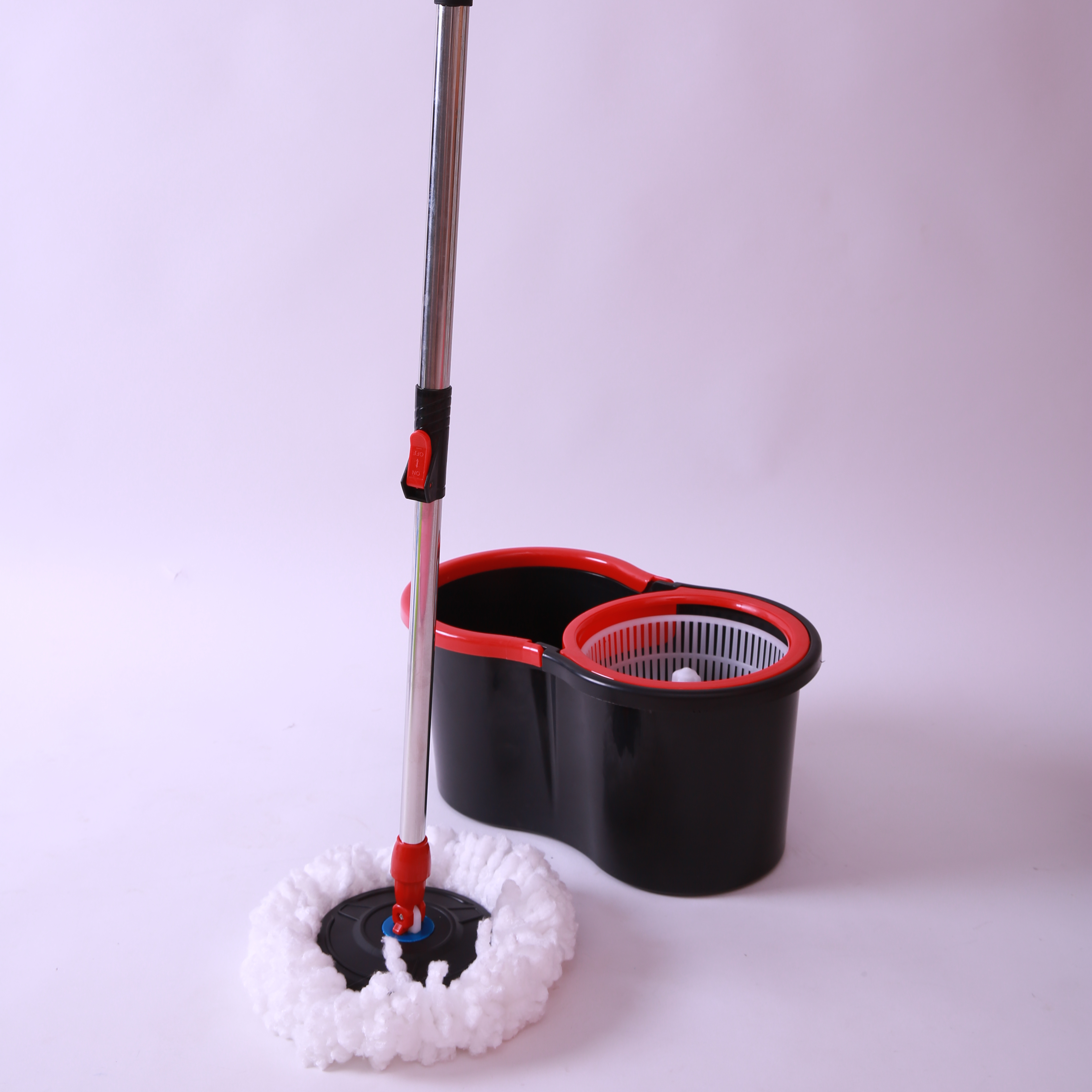 Hot Sale Household Original 360 Spin Magic Mop New Design Extensible Cleaning Steel Featuring Extensible Cleaning Plastic Basket