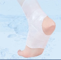 Manchon de cheville en gel de compression en silicone pour tendon d'achille protecteur de talon bursite tendresse fasciite plantaire bretelles de protection