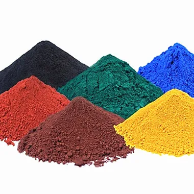 iron oxide pigment red/yellow/black/green/blue iron oxide price for concrete