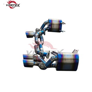 Système d'échappement haute performance Vortex Valvetronic pour Porsche 911 Carrera 997.1/997.2 2005-2012, silencieux cat-back en titane, soudure TIG haute température - Product Image 2