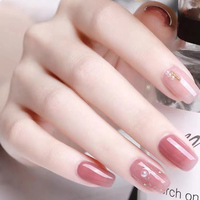 Vernis à ongles gel laiteux longue tenue, sans TPO ni HEMA, non toxique, couleur nude, pour nail art, vente en gros