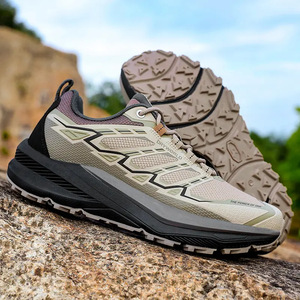 Zapatos de Senderismo y Escalada para Parejas, Otoño/Invierno, Malla Transpirable con Cordones, Amortiguación, Tallas Grandes, Unisex - Product Image 1
