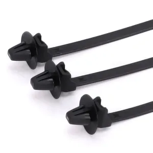 Ready to Ship Unleash Resilience: Push Mount Cable Zip Ties in Nylon PA66 with High Tensile Strength