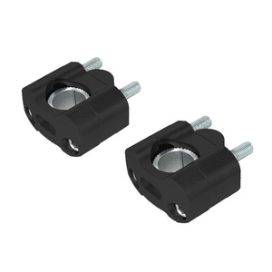 Abrazadera para manillar de motocicleta, 22mm, 28mm, aleación de aluminio, modificación de motocicleta, ajuste universal - Product Image 2