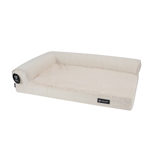 LS Peppy Buddies L Chaise Orthopedic Memory Foam <strong>Dog</strong> Pet <strong>Bed</strong> Cover for Small Medium <strong>Large</strong> for Winter - Product Image 3