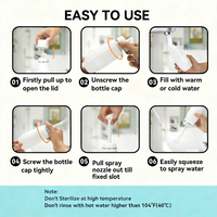 Bidet Portable à Jet Intelligent pour Toilettes, Pulvérisateur Manuel d'Eau, Mini Bidet de Voyage