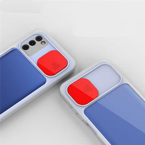 Étui de téléphone portable pour caméra Samsung S21 FE A02S, coque en cuir trempé avec surface arrière pour objectif coulissant, pour galaxy A03S - Product Image 2