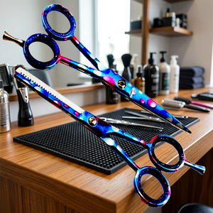 ASAP BEAUTY PAKISTAN Eco-friendly Caron Steel Nail <b>Beard</b> Brush Barber Scissors Set Handmade Salon Tools for Beauty Personal <b>Care</b> - Product Image 1