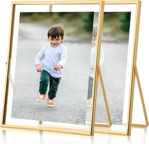 Quality Custom 5'' 6'' 7'' 8'' 10'' Photo Frames Modern Concise Photos Use Glass Frame Art Picture Photo Frames Wholesale