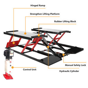 Élévateur à ciseaux pour voiture 3.5t Élévateur à ciseaux pour voiture Élévateur à ciseaux basse hauteur - Product Image 3