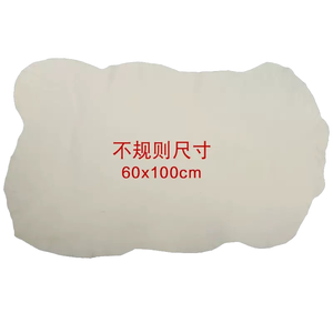 Panno in Vera Pelle Scamosciata Naturale 60x90, Morbido, Antipelucchi, Assorbente, per Pulizia e Asciugatura Auto - Product Image 2