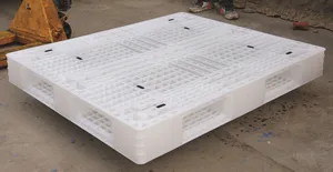 1200x1000mm.1200x1200mm .1100x1100mm.1300x1100. New Material Single Side Plastic Pallet With 6 Runners