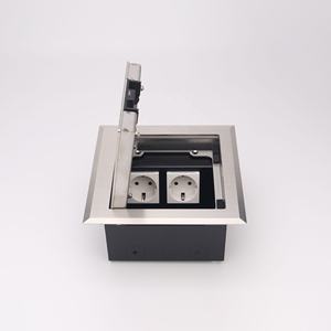 Boîte de sol électrique en acier inoxydable sécurisée avec mécanisme de fermeture douce et couvercle autobloquant - Product Image 5