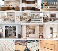 Línea de Producción de Muebles de Panel de Madera, Línea de Procesamiento de Fabricación CNC con Mesa de Carga y Descarga Automática