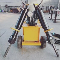 Machine hydraulique robuste pour la rupture de pierres, machine à fendre les roches pour les travaux miniers et de construction, séparateur de béton