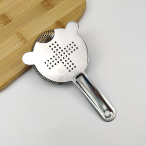 Stainless steel bar strainer, ice filter, cross filter, bartending set, bartending tools - Product Image 1