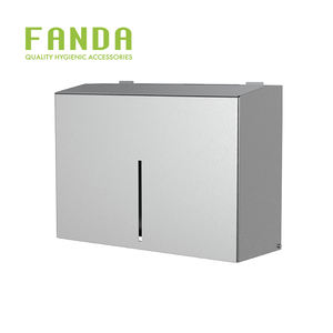 Dispensador de Toallas de Papel Automático de Acero Inoxidable Moderno FANDA, Ecológico, para Montar en la Pared, para Oficinas - Product Image 1