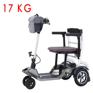 Elderly Source of Transportation 4 Wheel Electric Folding Mobility Scooter