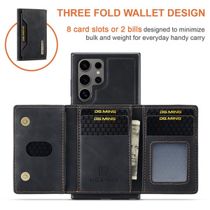 Étui en cuir magnétique <span class=keywords><strong>Caseme</strong></span> pour iPhone 17, 16, 15 avec porte-cartes intégré - Product Image 3