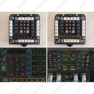 DCS Indoor Flight Simulation MFD Universal MPD Applicable à Xiaolong Apache UFC <span class=keywords><strong>F18</strong></span> F15UFC pour une utilisation en aéroport - Product Image 6