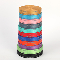 Sangle en nylon haute résistance et colorée avec bandes réfléchissantes haute visibilité, pour sangles de bagages, harnais pour animaux de compagnie et laisses pour chiens
