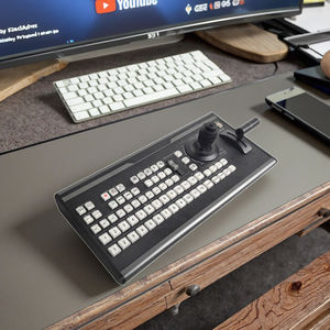Controlador de Panel de Conmutación de Video Metálico Personalizado VMix con USB 2.0 para Transmisión en Vivo por <span class=keywords><strong>YouTube</strong></span> y <span class=keywords><strong>OBS</strong></span>, Equipo de Radiodifusión y Televisión - Product Image 6