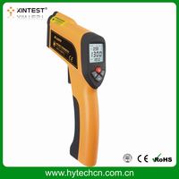 Termometer infra merah suhu HT-6899 dengan Input tipe K, termometer masak digital untuk dijual; Instrumen temperatur tersedia
