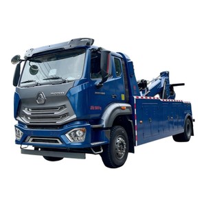 Sinotruck HOWO 4x2 Grúa de Pluma y Elevación de Ruedas con Grúa de 13 Toneladas y Cabrestante de 8t, Camión de Recuperación para Vehículos Pesados - Product Image 1