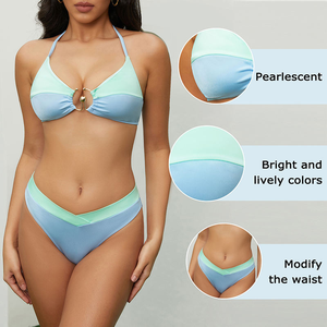 Traje de Baño Personalizado de Verano, Nueva Colección, Bikini Sexy Transparente de Dos Piezas para Mujer - Product Image 3