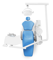 Fauteuil dentaire de qualité professionnelle adapté aux cliniques modernes et aux traitements