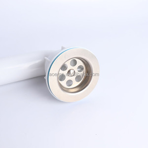 Sifón Universal Ajustable para Fregadero Doble de Cocina, de Plástico Blanco Moderno, Pulido, para Lavabo - Product Image 6
