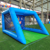 Jeu de football gonflable WINSUN Factory, jeu de tir au but gonflable, jeu de tir au but de football gonflable, jeu de sport de carnaval gonflable à louer
