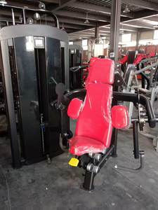 하이 퀄리티 상업용 체육관 피트니스 클럽 근력 훈련 이두근 컬 머신 핀 부하 선택 근력 장비 판매 - Product Image 2