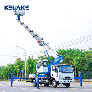 Camion plateforme aérienne Shacman 45kv isolé pour travaux en altitude, capacité de charge 280 kg, 23 mètres - Product Image 5