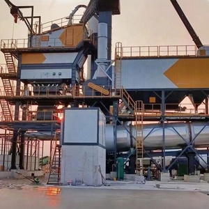 Planta mezcladora de betún asfáltico de alta eficiencia 160 T/H para construcción de carreteras con motor y bomba de componentes principales - Product Image 5