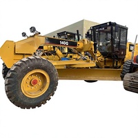 Offre Spéciale – Niveleuse à moteur Caterpillar 140G d'occasion d'origine, modèle CAT 140G avec ripper et lame, matériel de construction routière à prix réduit