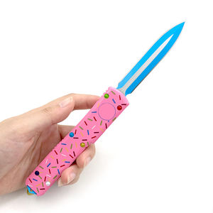 מניות חדשות חמודות סכין כיס חיצונית הגנות כלים טקטיים מחנאות סכינים טקטיים עם ידית אלומיניום T6-6061 cnc - Product Image 5