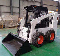 EPA Diesel skidsteer loader con forest mulcher skid steer attacchi