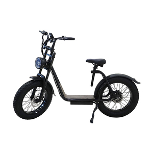 Vente directe d'usine de scooter électrique haute puissance 750W 20 pouces longue portée 50km assistance tout-terrain aventure moteur sans balais complet - Product Image 3